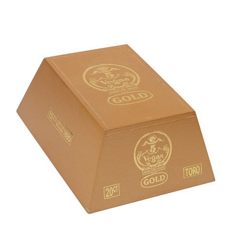 5 Vegas Gold Toro Connecticut (6.0"x50) Box of 20