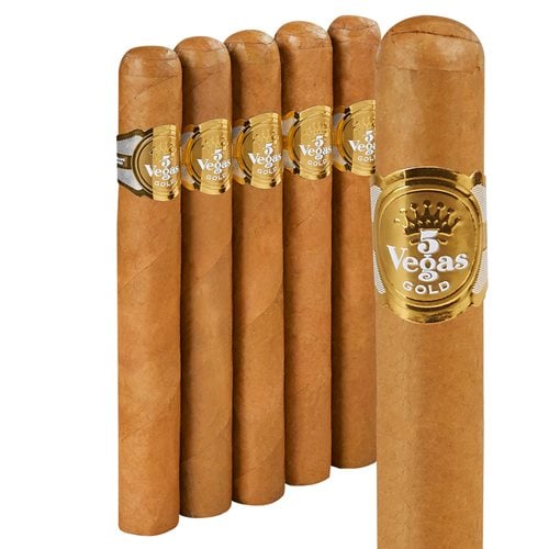 5 Vegas Gold Robusto (5.0"x50) Pack of 5