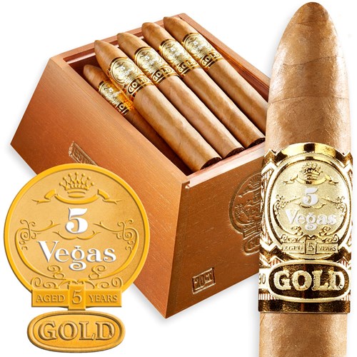 5 Vegas Gold Torpedo (6.0"x54) BOX (20)