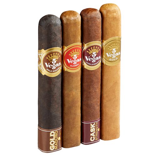 5 Vegas Quattro Nickel Sampler  4 Cigars
