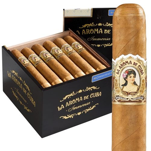 La Aroma de Cuba Connecticut Immensa (Gordo) (5.8"x60) Box of 24