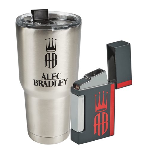 Alec Bradley Lighter and Mug Combo  Cigar Accessory Sampler