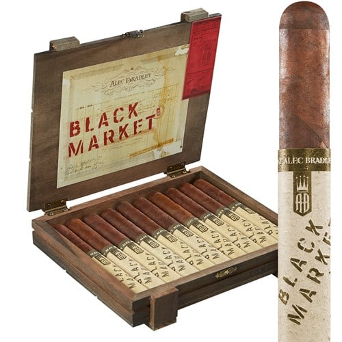 Alec Bradley Black Market Toro Honduran (6.0"x50) Box of 10
