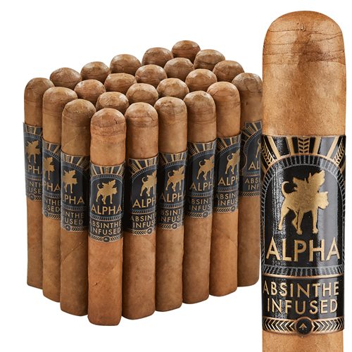 Absinthe Infused Robusto Connecticut Cigars