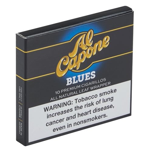 Al Capone Natural Blues (Cigarillos) (3.5"x20) Pack of 10