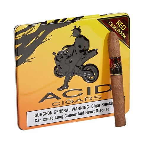 Acid Krush Classics Red Cameroon (Cigarillos) (4.0"x32) Pack of 10