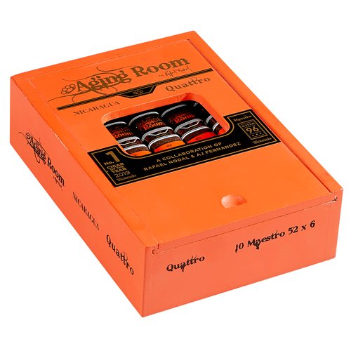 Aging Room Quattro Nicaraguan Maestro (Torpedo) (6.0"x52) Box of 10