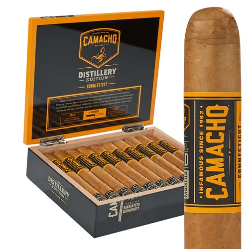 Camacho Distillery Edition Connecticut Toro Cigars