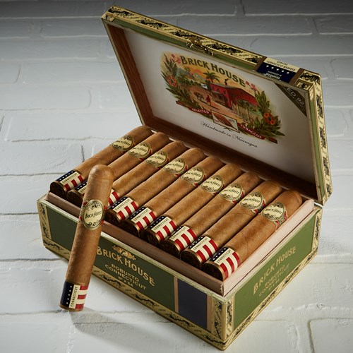 Brick House Robusto Connecticut Double Connecticut (5.0"x54) Box of 25