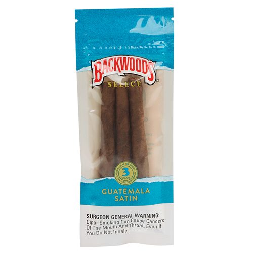Backwoods Select Guatemala Satin (Cigarillos) (4.5"x32) Pack of 30