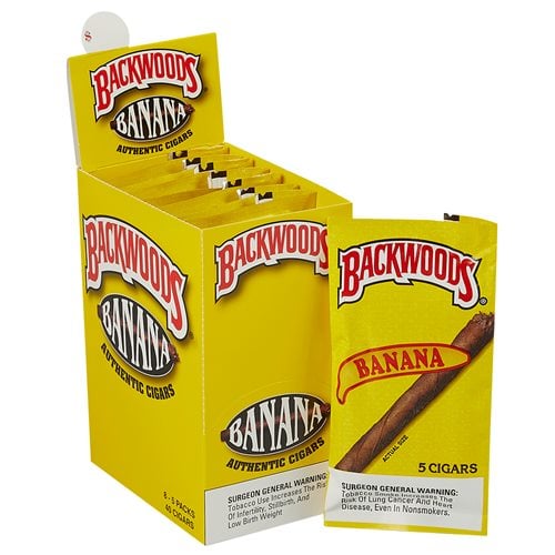 Backwoods Banana (Cigarillos) (4.5"x32) Box of 40