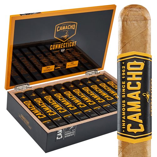 Camacho Connecticut BXP Toro Tubo Cigars
