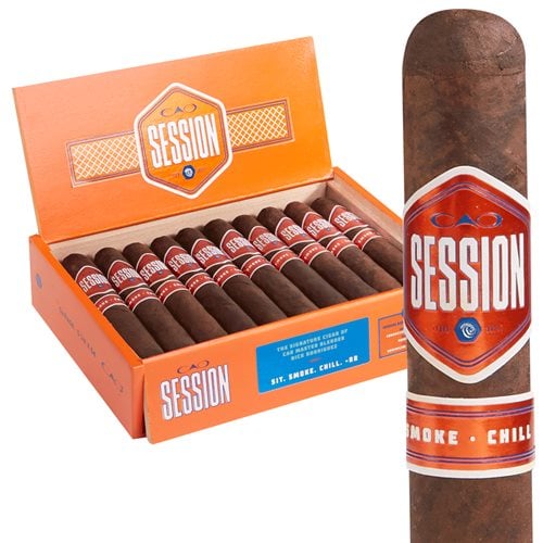 Session by CAO Garage (Double Robusto) (5.2"x54) BOX (20)