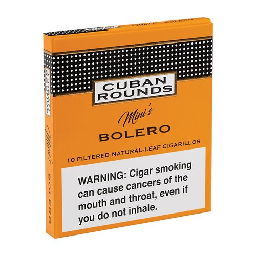 Cuban Rounds Mini's Bolero (Creme Brulee) Cigars