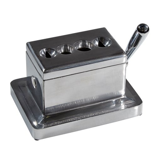 Quad Table-Top 60-Ring Gauge Cutter  Silver