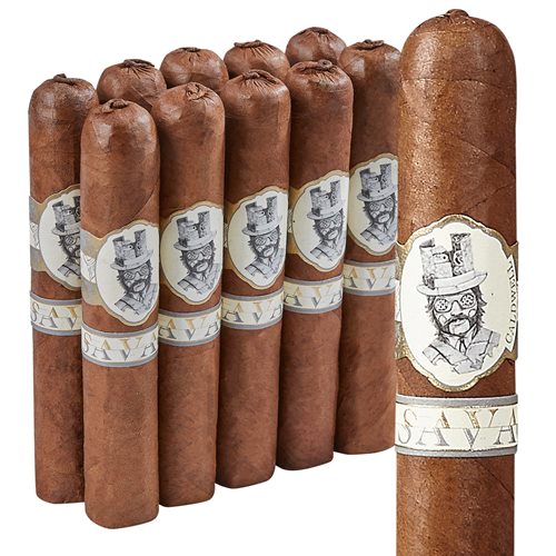 Caldwell Savages Super Rothschild Habano 10 Pack (4.7"x52) Pack of 10
