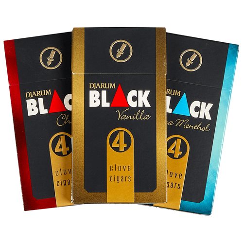 Djarum Black Assortment Pack Natural Filtered Cigarillo Assorted  12-Cigar Sampler