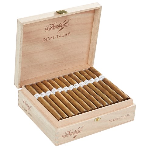 Davidoff Small Cigars Demi-Tasse Sumatra Mini Cigarillo (Cigarillos) (4.0"x25) BOX (50)