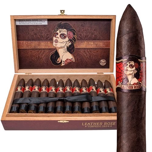 Deadwood-Leather Rose Torpedo Cigars