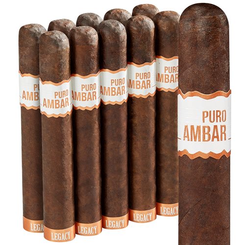 Puro Amber Legacy Toro Maduro 10 Pack (Gordo) (6.5"x56) PACK (10)