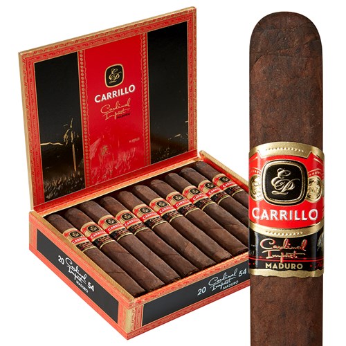 E.P. Carrillo Cardinal Impact Maduro No. 54 Cigars