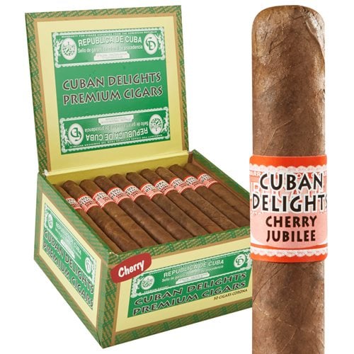 Cuban Delights Flavors Corona Natural Cherry (5.5"x42) Box of 50