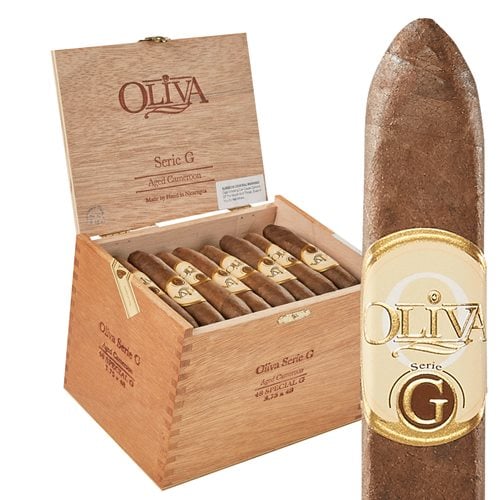 Oliva Serie G Special 'G' Cameroon (Perfecto) (3.7"x48) Box of 48