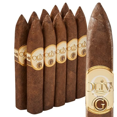 Oliva Serie G Belicoso Cameroon (5.0"x52) Pack of 10