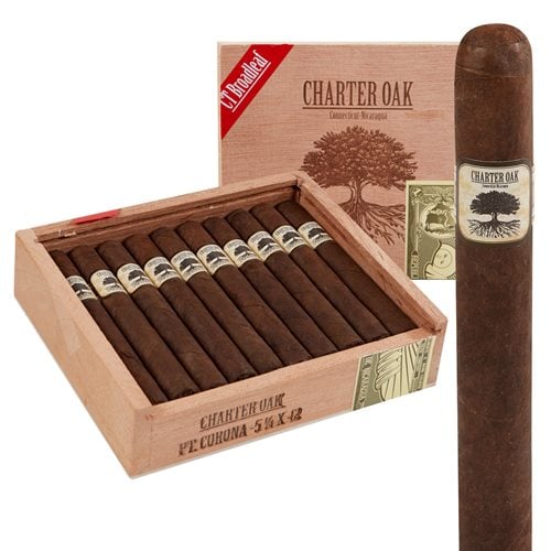 Charter Oak Petite Corona Maduro Cigars