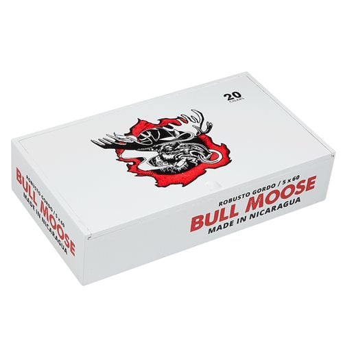Chillin Moose Bull Moose (Robusto) (5.0"x60) Box of 20