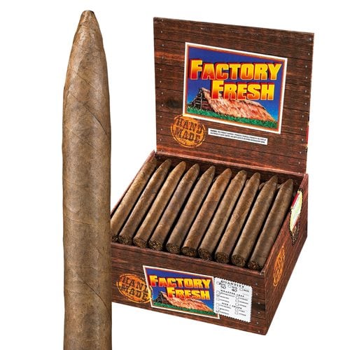 Factory Fresh Torpedo Maduro (6.0"x52) Box of 50