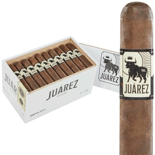 Jericho Hill Juarez by Crowned Heads Shots LE 2022 (Rothschild) (4.0"x50) Box of 50