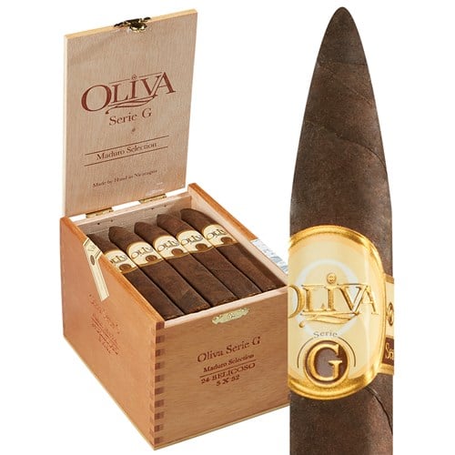 Oliva Serie G Belicoso Maduro Cigars