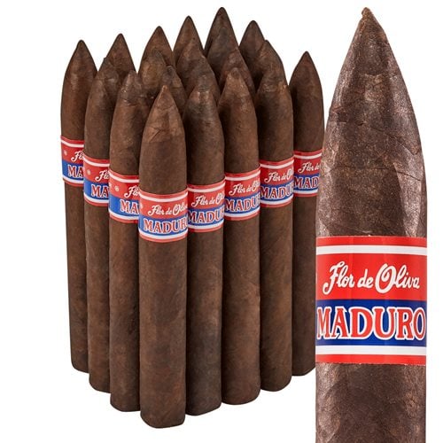 Flor De Oliva Cigars  Torpedo - Maduro (6.5"x52) PACK (20)
