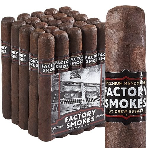 Drew Estate Factory Smokes Gordito Maduro (Gordo) (6.0"x60) Pack of 25