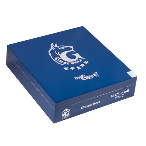 Graycliff Graywolf Blue Label Connecticut Churchill (7.0"x50) Box of 16