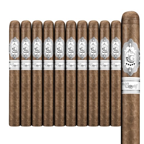 Graycliff Graywolf Dominican White Label Churchill Connecticut 10 Pack (7.0"x52) Pack of 10