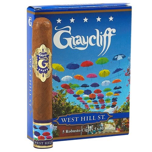 Graycliff West Hill St (Robusto) (5.0"x50) Pack of 5 Robusto