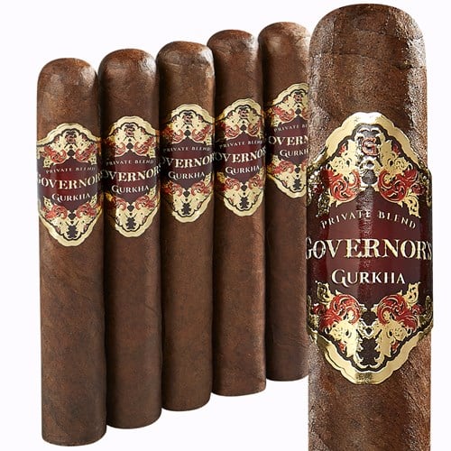 Gurkha Governor's Private Blend Robusto 5 Pack Cigars