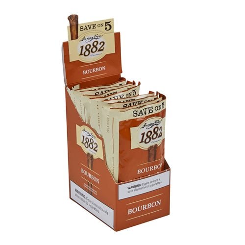 Garcia y Vega 1882 Cigarillo Natural Bourbon (Cigarillos) (4.5"x27) Box of 40