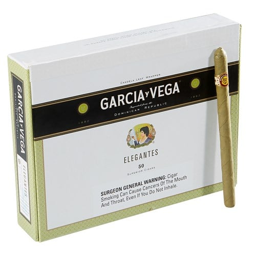 Garcia y Vega Elegante Candela Panetela (Lancero/Panatela) (6.3"x34) BOX (50)