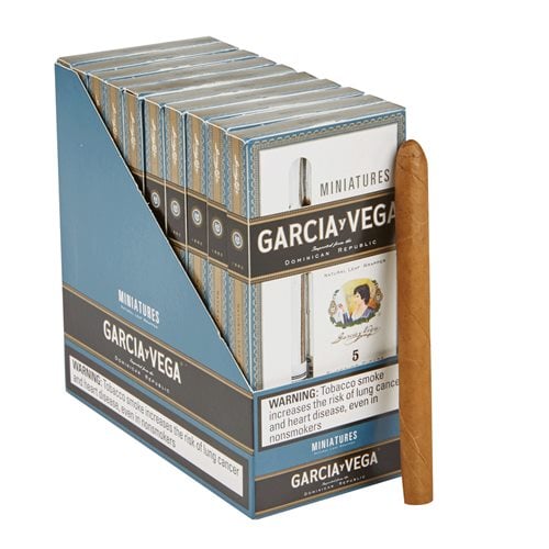 Garcia y Vega Miniatures (Cigarillos) (4.9"x30) PACK (50)
