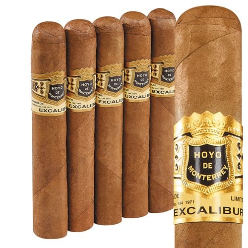 Hoyo Excalibur Epicure 5 Pack Fever (Robusto) (5.2"x50) Pack of 5