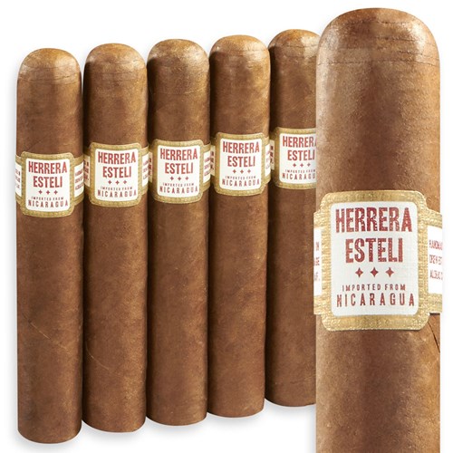 Herrera Esteli Robusto Extra Natural (5.5"x52) Pack of 5