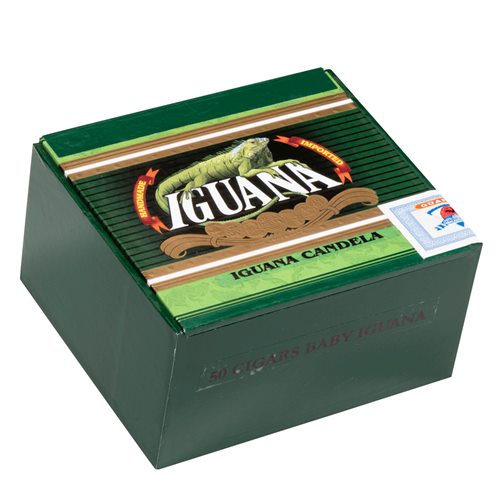 Iguana Baby Cigarillo Candela (Cigarillos) (4.0"x30) Box of 50