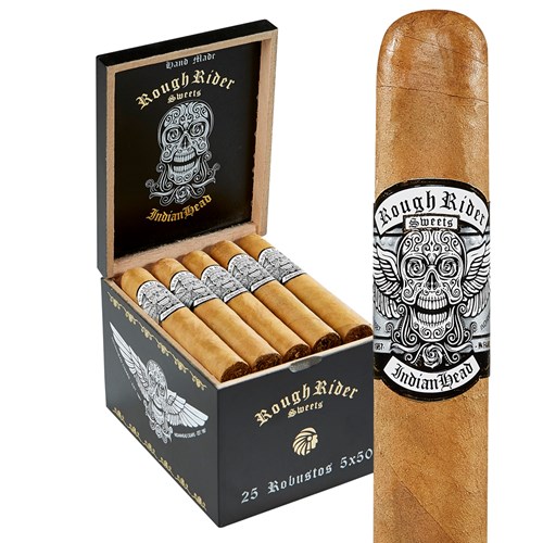 Rough Rider Robusto Connecticut (5.0"x50) Box of 25