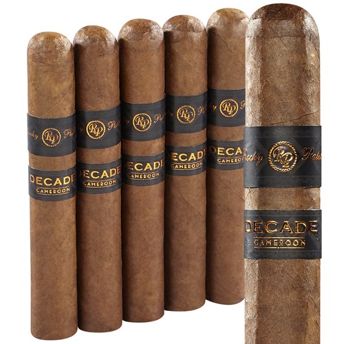 Rocky Patel Decade Robusto Cameroon 5 Pack (5.0"x50) PACK (5)