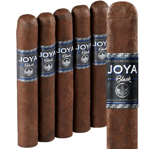 Joya De Nicaragua Black Robusto Maduro 5 Pack (5.2"x50) Pack of 5