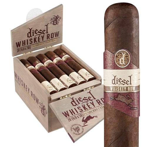 Diesel Whiskey Row Sherry Cask Gigante Connecticut Broadleaf Cigars
