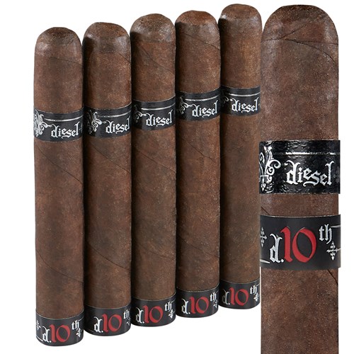 Diesel D.10th d.5552 5 Pack Fever (Robusto) (5.5"x52) Pack of 5